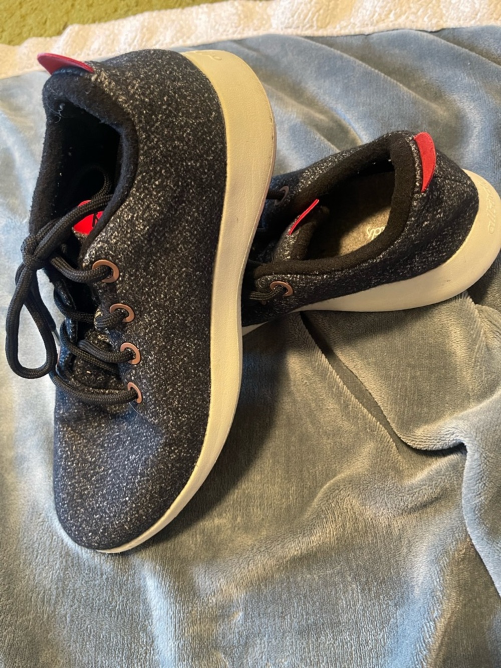 Allbirds Mens Wool Runner Mizzles Dark Gray Running Shoes Sneakers Size 12